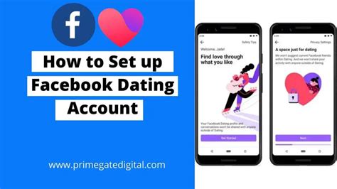 Create facebook dating account